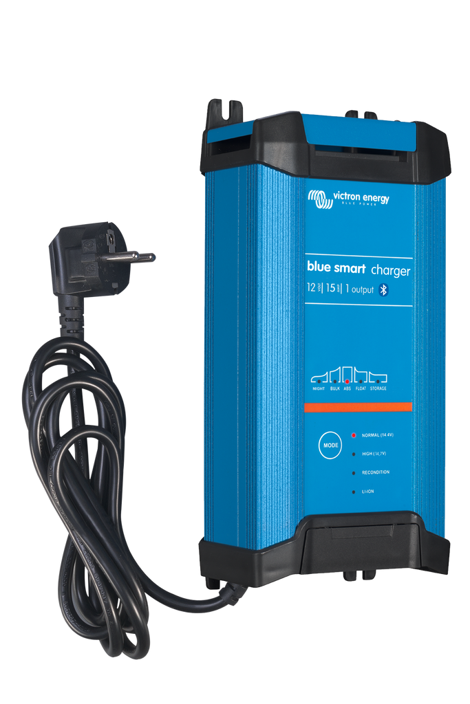 Blue Smart Ladegerät für LiFePO4 Lithium Akku für Wohnwagen und Camper Capracell
